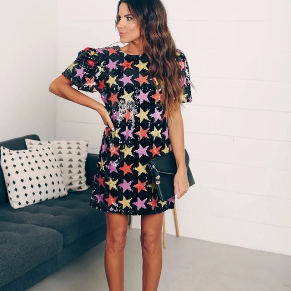 ✨Sequin Star Dress✨